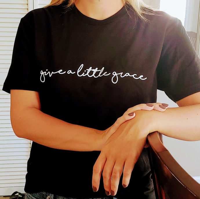 Give A Little Grace Tshirt - The Sweet Life by B. Lee